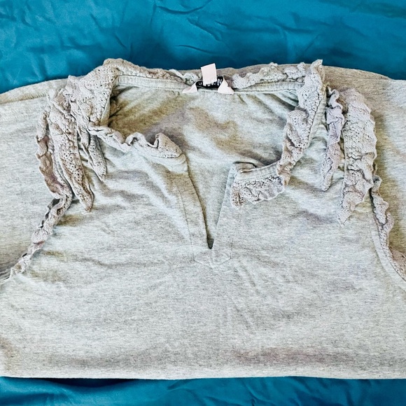 Nanette Lepore Light Gray Tank Top - Picture 2 of 4